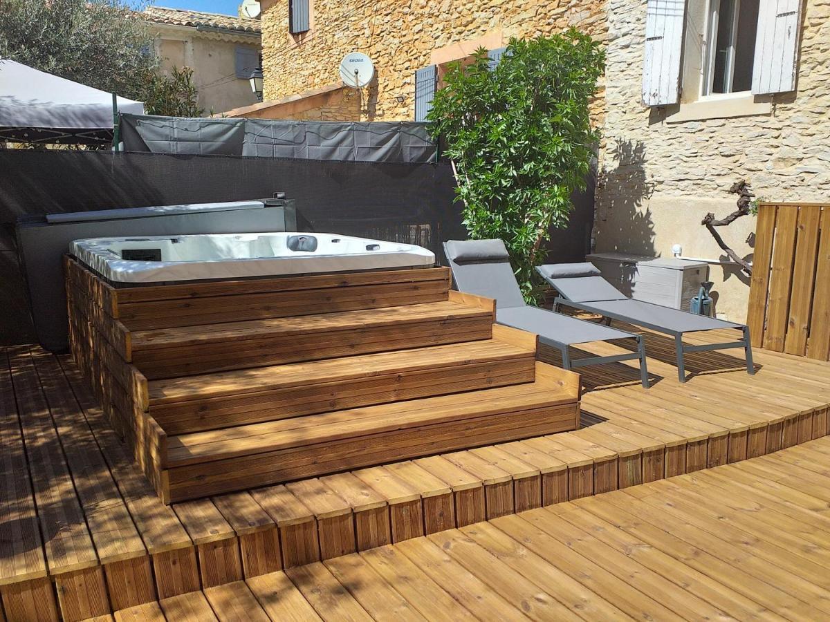 Deux M Bed and Breakfast Villes-sur-Auzon Exterior foto
